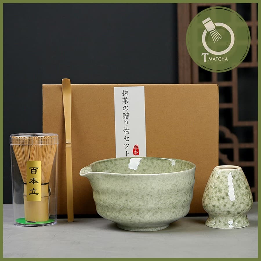 Bộ combo 4 dụng cụ pha matcha ( mã CW-02)