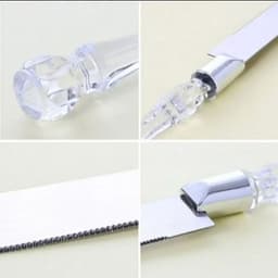 set dao cắt và dao xúc bánh kem inox 3