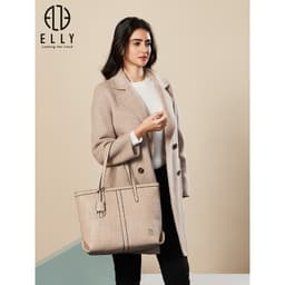 [Tặng hộp 20.10] Túi xách nữ thời trang ELLY EL339 túi công sở da tổng hợp cao cấp chính hãng 3