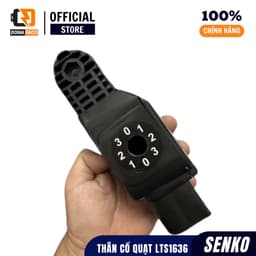 Thân cổ quạt lửng Senko LTS1636 - DTS1607 bằng nhựa ABS thay thế cho thân quạt bị bể gãy chính hãng 4