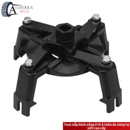 Vam nắp bình xăng ô tô 4 chấu đa năng tự xiết cao cấp 1