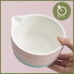 Bộ combo bát chawan và đế gác chổi chasen pha matcha ( mã CW-10) 2