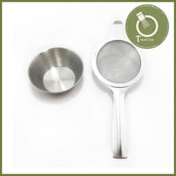 Rây lọc bột matcha kèm cốc hứng bằng inox 304 4