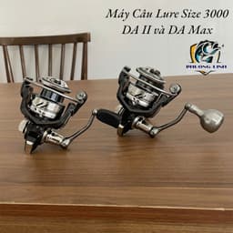 Máy Câu Lure Deukio DA II và DA Max Size 3000 - bắt cá,fishing 1