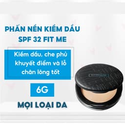 Phấn Phủ Dạng Nén Maybelline Fit Me Kiềm Dầu Đến 16H, Có Độ Chống Nắng SPF32 PA+++ 2