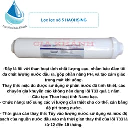 Bộ 3 lõi khoáng 5,6,7 chính hãng Haohsing kèm càng cút. 4