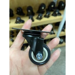 [KKTHN] Bánh Xe Gắn Loa Kéo, Tủ Kệ, Đế Lót Chậu, Bánh Xe Đẩy Hàng Mini Viền Đen Chịu Tải 7