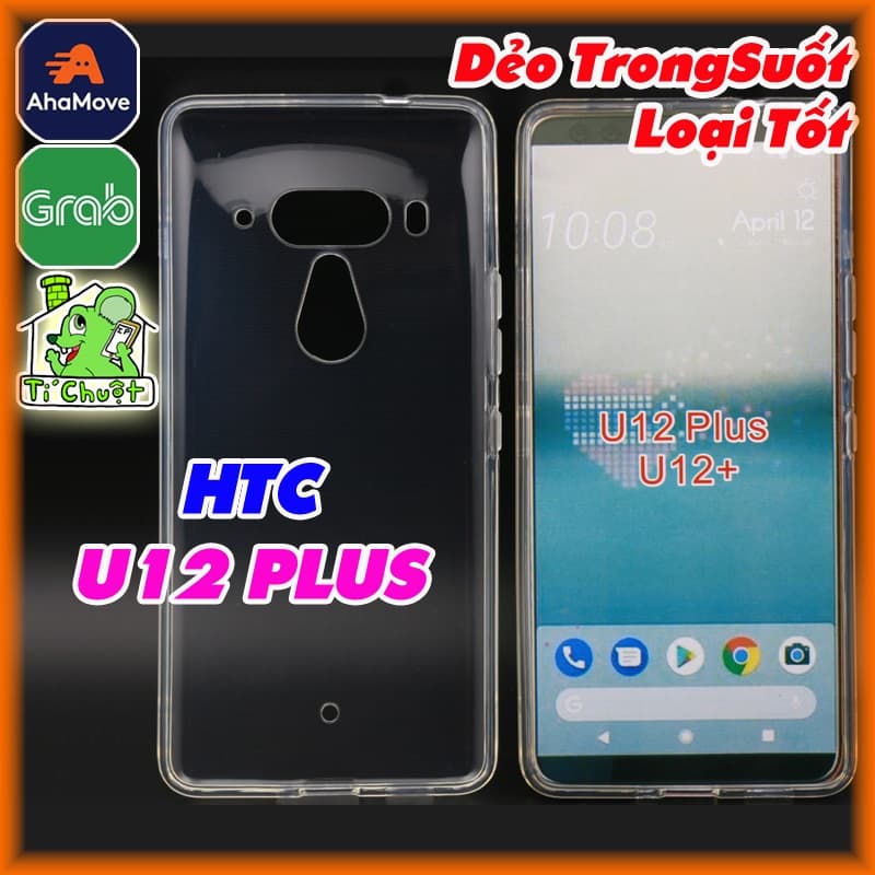 [Ảnh Thật-Loại Tốt] Ốp Lưng HTC U12 PLUS Silicon Dẻo Trong Suốt