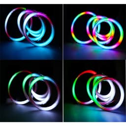 VÒNG LED COB FULL MÀU ARGB NEOPIXEL WS2812B 5V DIY MẮT THIÊN THẦN CHO XE Ô TÔ MÔTÔ LED LOA NGHE NHẠC 5