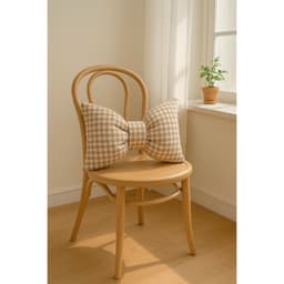 Gối tựa lưng, khăn trải bàn, đệm ngồi họa tiết caro chất liệu Cotton mềm phong cách Hàn Quốc 4