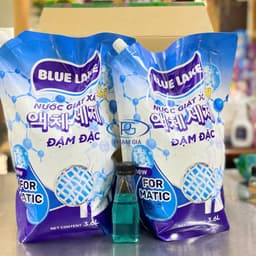 Nước Giặt Xả Blue Lake Túi 3,6L Hương Thanh Xuân-Công Nghệ Hàn Quốc Sạch Sâu, Trắng Sáng, Tiết Kiệm 4