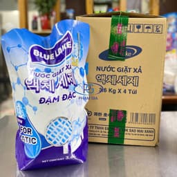 Nước Giặt Xả Blue Lake Túi 3,6L Hương Thanh Xuân-Công Nghệ Hàn Quốc Sạch Sâu, Trắng Sáng, Tiết Kiệm 3