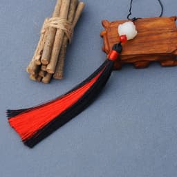 Tua Rua Lưỡng Châu Treo Sáo Trúc Trần Tình - Móc Khóa Ngọc Bội Hoa Sen Ngụy Anh Cosplay Ma Đạo Tổ Sư 4