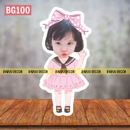 Chibi trang trí sinh nhật cho bé gái LINK 4 (100-132) 4