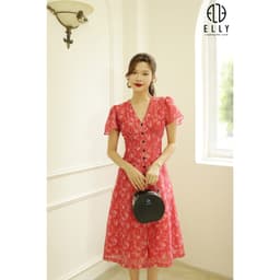 [Tặng hộp 20.10] Túi xách nữ thời trang ELLY EL326 đeo chéo đeo vai xách tay da tổng hợp cao cấp chính hãng 3