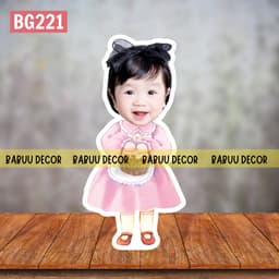 Chibi trang trí sinh nhật cho bé gái LINK 7 (206-239) 7