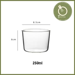 Cốc thủy tinh lùn ăn kem, sữa chua (BG130) 4