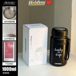 [ Hot Tặng Túi ]Bình Nước Guccres 1L Kèm Lọc Trà Tặng Kèm i 3