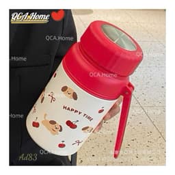 ( Tặng Túi Giữ Nhiệt )Bình Nước Lucky 1000ML Kèm Lọc Trà - Bình Nước 1L 4