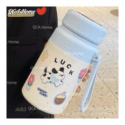 ( Tặng Túi Giữ Nhiệt )Bình Nước Lucky 1000ML Kèm Lọc Trà - Bình Nước 1L 3