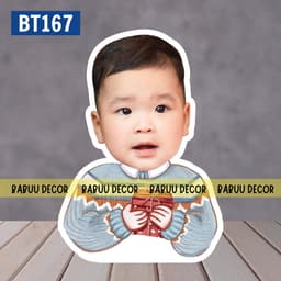 Chibi bé trai trang trí sinh nhật LINK 6 Babuu Decor (166-204) 2