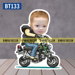 Chibi bé trai trang trí sinh nhật LINK 5 Babuu Decor (133-165) 2