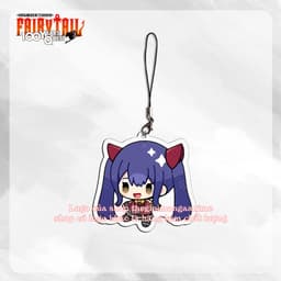 (mua 1 tặng 1) Dây treo điện thoại FAIRY TAIL ver BLING hình in 2 mặt 4