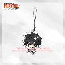 (mua 1 tặng 1) Dây treo điện thoại FAIRY TAIL ver BLING hình in 2 mặt 5