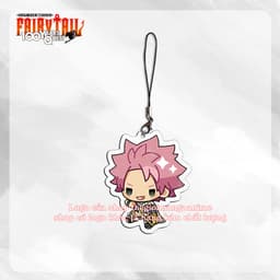 (mua 1 tặng 1) Dây treo điện thoại FAIRY TAIL ver BLING hình in 2 mặt 3