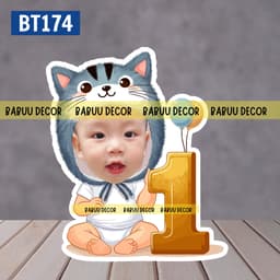 Chibi bé trai trang trí sinh nhật LINK 6 Babuu Decor (166-204) 4