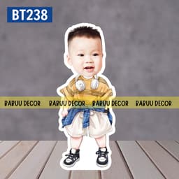 Chibi bé trai trang trí sinh nhật LINK 8 BabuuDecor (238-270) 2