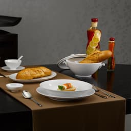 Tô, Dĩa Sứ Cao Cấp Minh Long - Daisy - Trắng 7