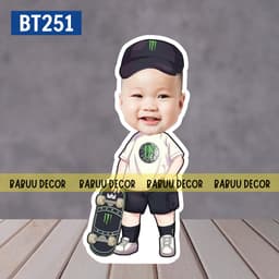 Chibi bé trai trang trí sinh nhật LINK 8 BabuuDecor (238-270) 6