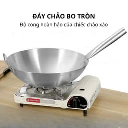 Chảo Inox Sâu Lòng Chiên Xào-Chảo Inox Dùng Cho Gia Đình Nhà Hàng Cao Cấp 3