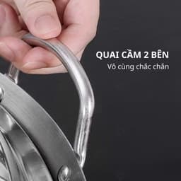 Chảo Inox Sâu Lòng Chiên Xào-Chảo Inox Dùng Cho Gia Đình Nhà Hàng Cao Cấp 5