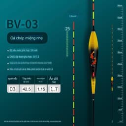 Phao Cá Chép Độ Nhạy Cao, Mắt Nhỏ 7