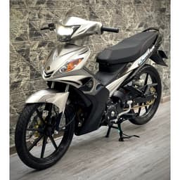 Dàn áo Exciter bạc đen tem lửa 2