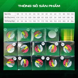 Cước Câu Cá Dây Câu Cá CHỐNG XOẮN Cước Tàng Hình TRILENE 500m . 2