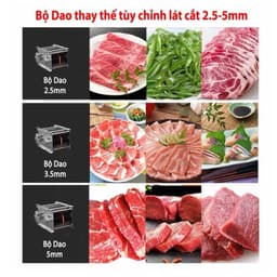 Máy Thái Thịt Tươi Sống DQ90, Máy thái tai mũi - Nhanh Chóng - Tiện Lợi - Giá Ưu Đãi 9