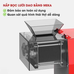 Máy Thái Thịt Tươi Sống DQ90, Máy thái tai mũi - Nhanh Chóng - Tiện Lợi - Giá Ưu Đãi 4