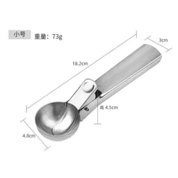 Muỗng Múc Kem Đa Năng Bằng Thép Không Gỉ, Dụng Cụ Múc Kem, Trái Cây Bằng Inox Chống Dính - 316 8