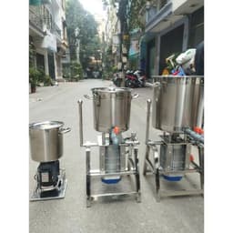 Máy Xay Cháo 40x40 Motor 3.5kW – Sức Mạnh Cho Bếp Công Nghiệp Lớn- Lồng Nồi 40*40 sức chứa 30-50L 3