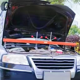 Thanh ngang treo động cơ ô tô 1,8m Alotools, giá treo tháo lắp động cơ ngang 8