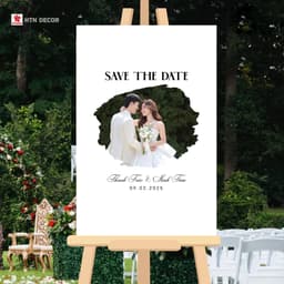 ( HỎA TỐC) Bảng welcome đám cưới kí tên đám cưới THIẾT KẾ THEO YÊU CẦU Bảng cổng đám cưới HTN DECOR 6