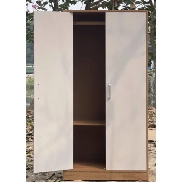 Tủ Gỗ Lắp Ghép 2 Cánh Lớn (120x60x40cm) và Tủ Để Đồ Đa Năng 4 Ngăn 1 Cánh Lớn+1 Cánh Nhỏ