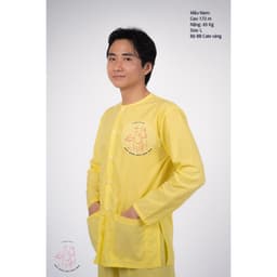BIGSIZE Bộ Bà ba vàng nam bộ- Miền tây-giá rẻ- Có bộ bà ba Bigsize- Bà ba sỉ toàn quốc, may bộ áo bà ba theo yêu cầu 6