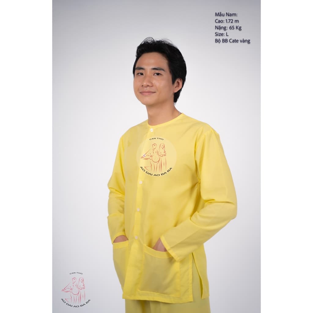 BIGSIZE Bộ Bà ba vàng nam bộ- Miền tây-giá rẻ- Có bộ bà ba Bigsize- Bà ba sỉ toàn quốc, may bộ áo bà ba theo yêu cầu