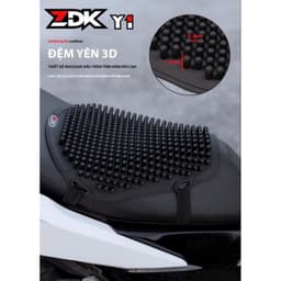 Chính hãng ZDK đệm lót yên các dòng xe chống nước cực êm 8
