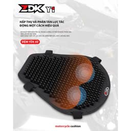 Chính hãng ZDK đệm lót yên các dòng xe chống nước cực êm 3