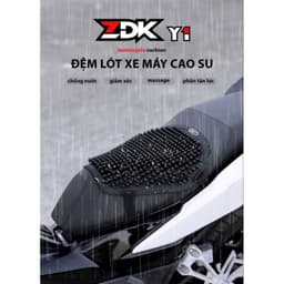 Chính hãng ZDK đệm lót yên các dòng xe chống nước cực êm 5